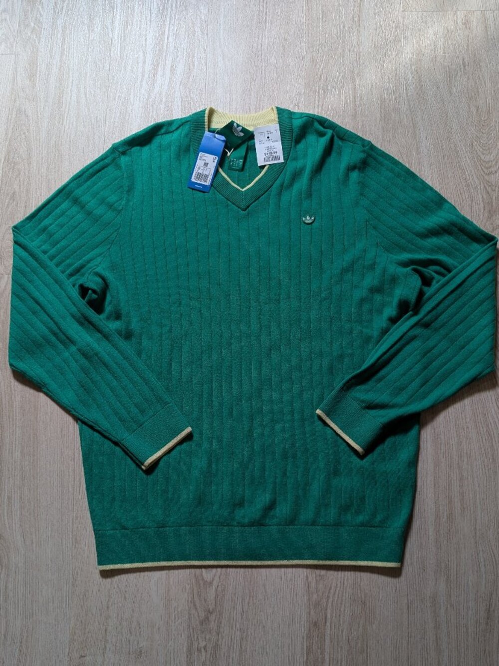 Adidas Originals Premium Cashmere Golf Sweater Men's XL NWT